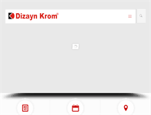 Tablet Screenshot of dizaynkrom.com.tr